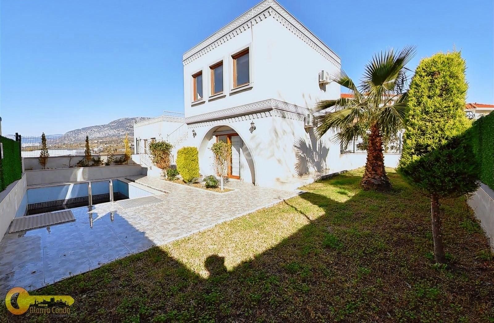 Alanya Kargıcak Kiralık Villa Kargıcak'ta Deniz Ve Şehir Manzaralı Mütakil Kiralık Villa