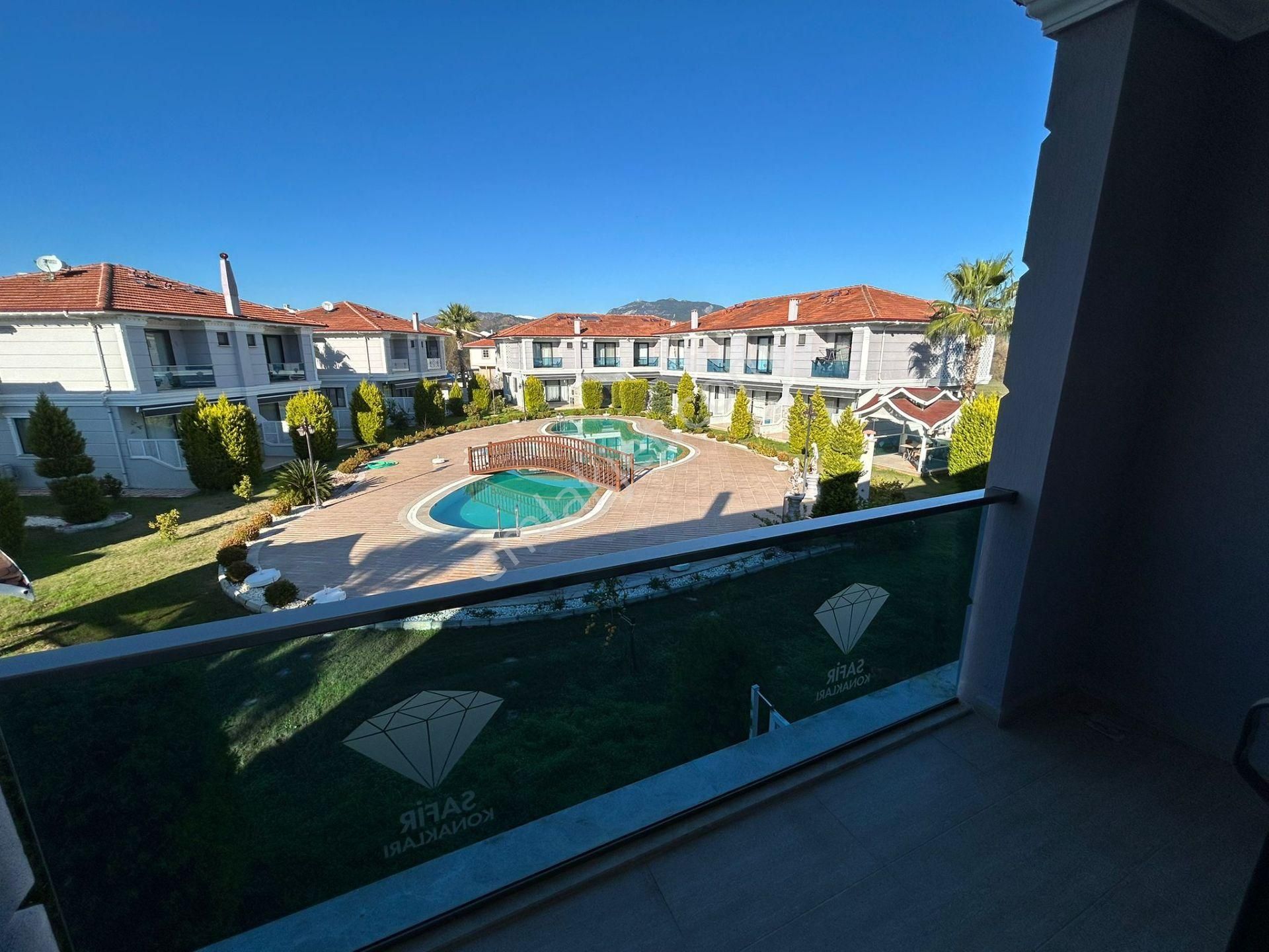 Dalaman'da Havuzlu Site İçinde 2+1 Eşyalı İkiz Villa - Görsel 20