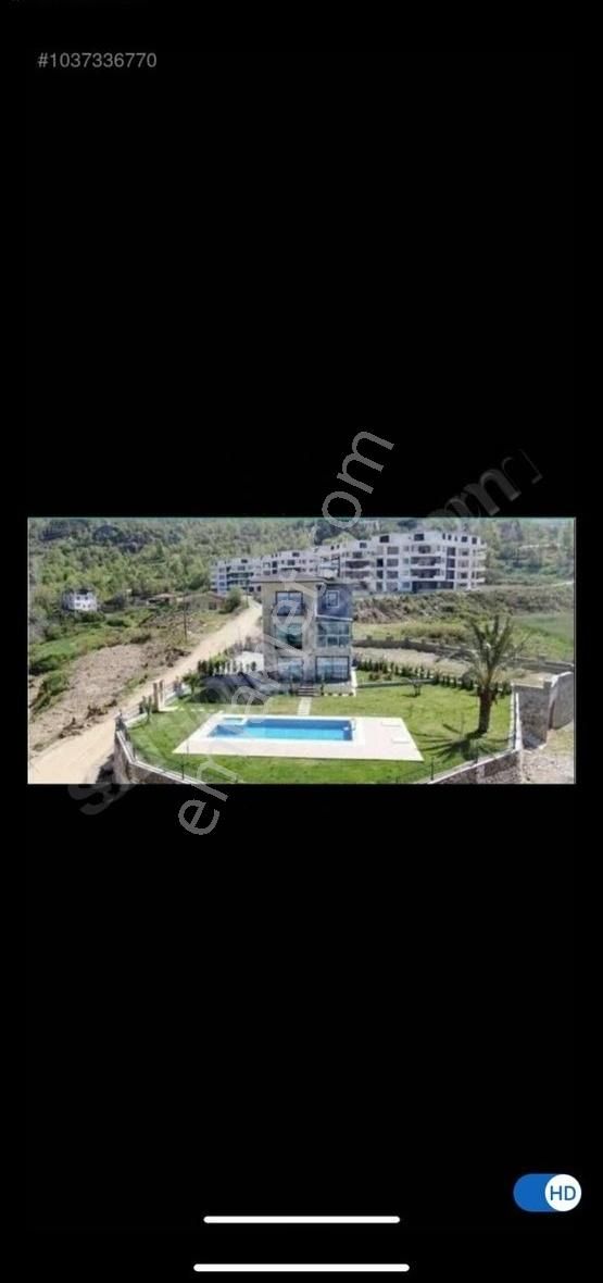 Alanya Mahmutlar Satılık Konut İmarlı Alanya Mahmutlarda Satılık 512 M2 Tek Tapu Villa Parseli