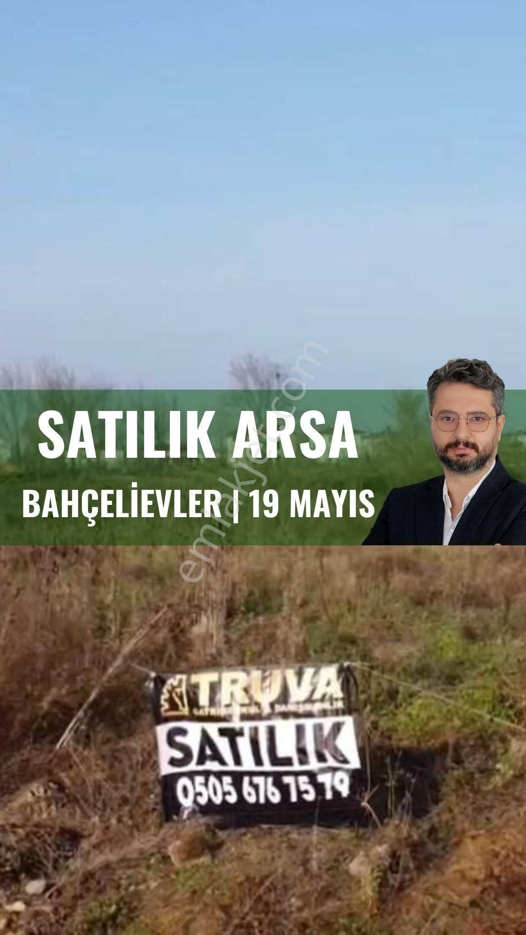 19 Mayıs Dereköy Satılık Konut İmarlı Truvadan Anayol'un Deniz Tarafında Satılık Köşe Başı 548 Arsa