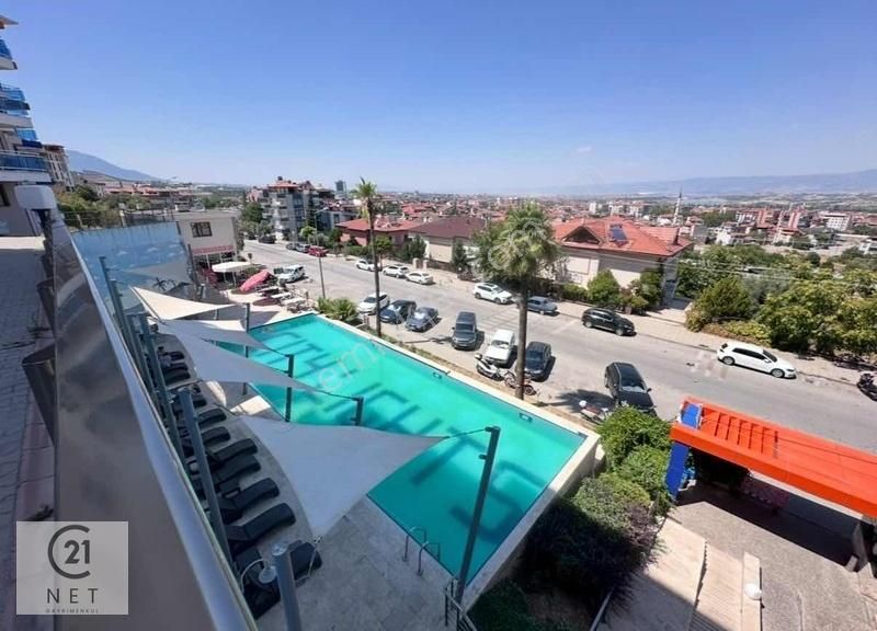 Pamukkale Zeytinköy Kiralık Daire Century 21 Net'ten City Lights'da 1+1 60 M2 Panoramik Balkonlu