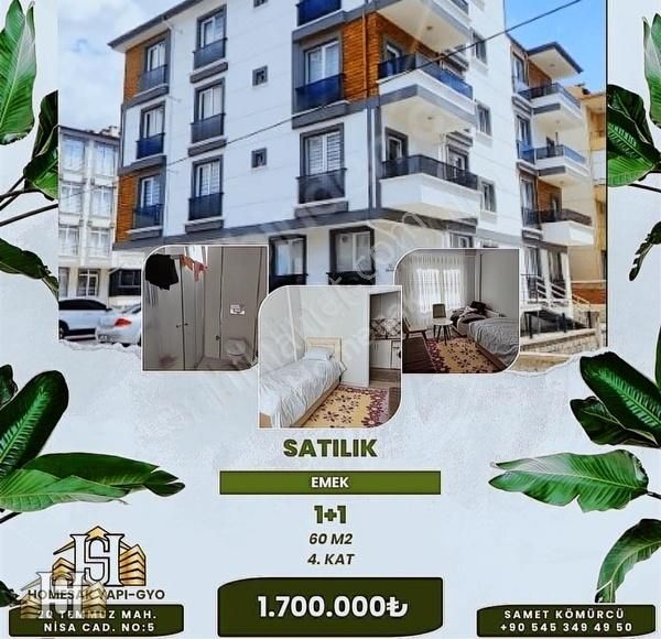 Nevşehir Merkez Emek Satılık Daire Homesak Yapı-gyo 'dan Emek Mahallesinde Satılık 1+1 Daire !