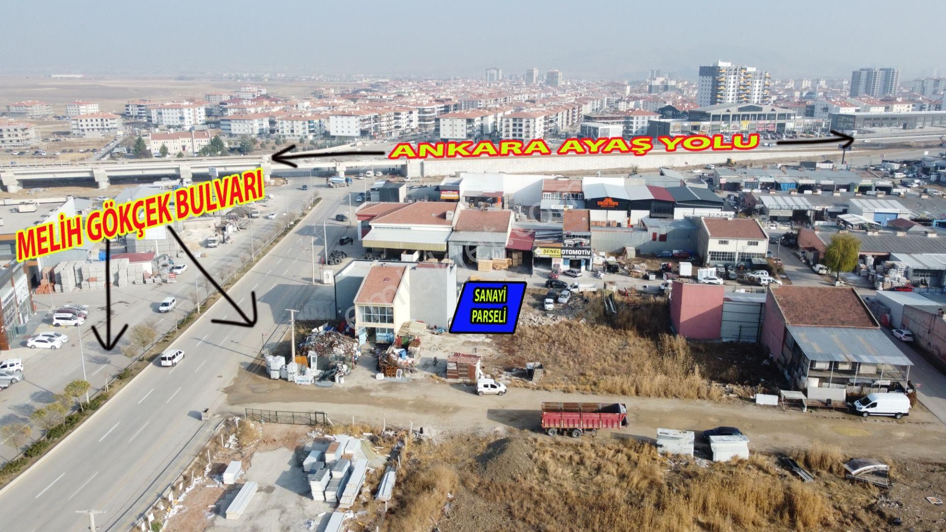 Sincan Fevzi Çakmak Satılık Sanayi İmarlı Yenikent Fevzi Çakmak 120 M² Sanayi Parseli