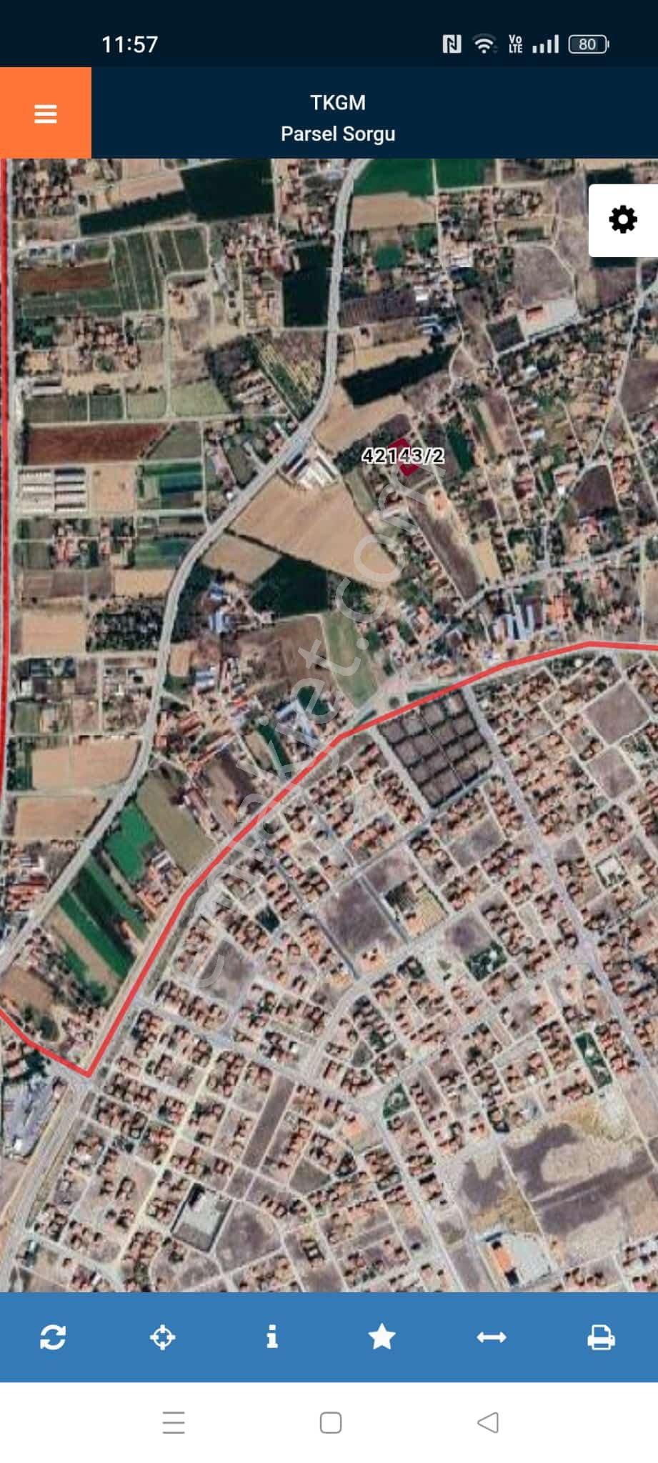 Meram Yaylapınar Satılık Konut İmarlı Meram Yaylapınar Mahallesi’nde Satılık 1724 Metre² Arsa