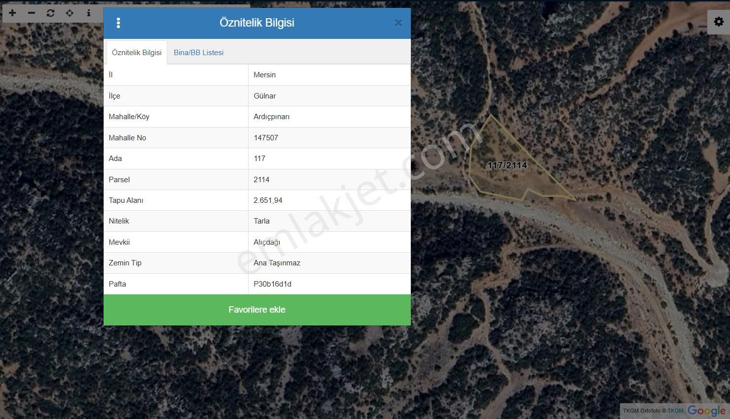 Müstakil Tapu 2650 M² Düz Tarla - Görsel 5