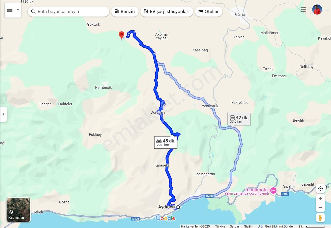 Müstakil Tapu 2650 M² Düz Tarla - Görsel 3