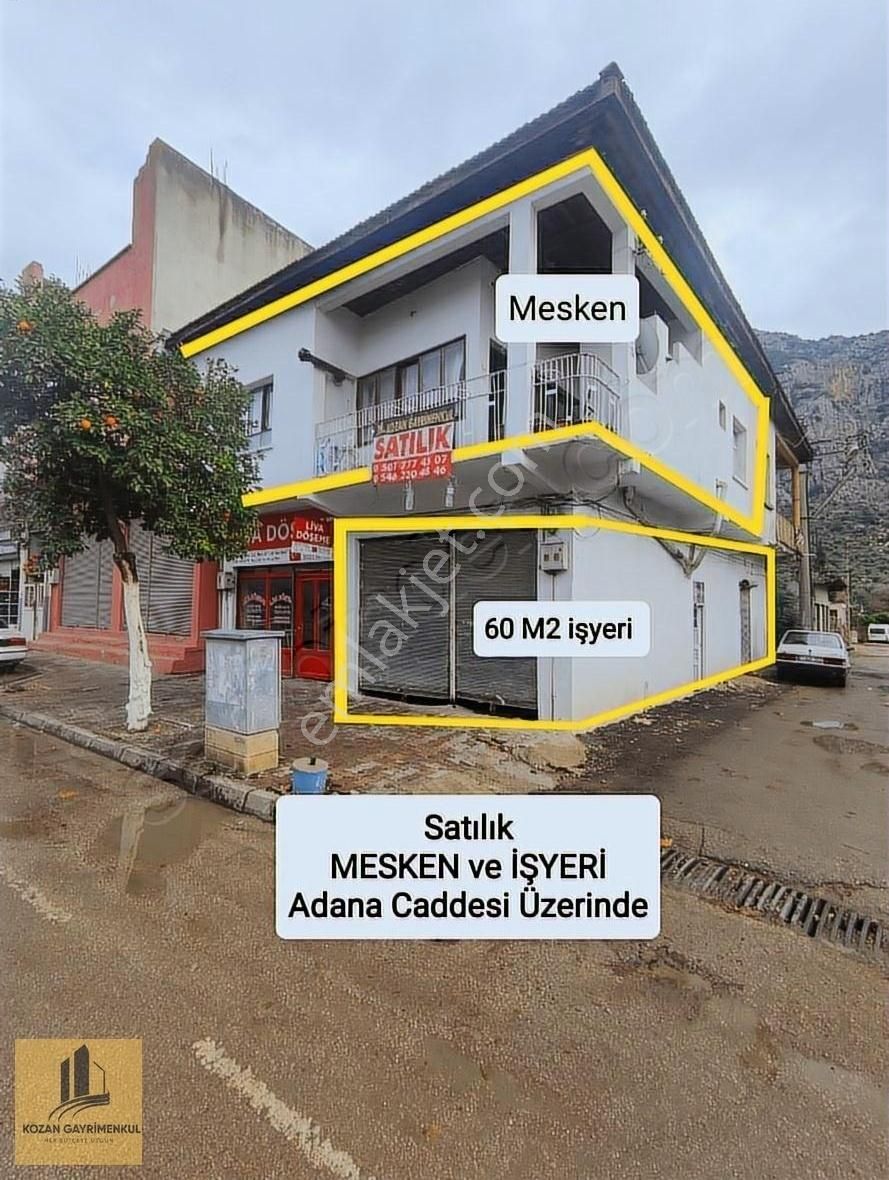 Kozan Şevkiye Satılık Daire Kozan Gayrimenkul' Den Komple Satılık Mesken Ve 1 Adet İşyeri