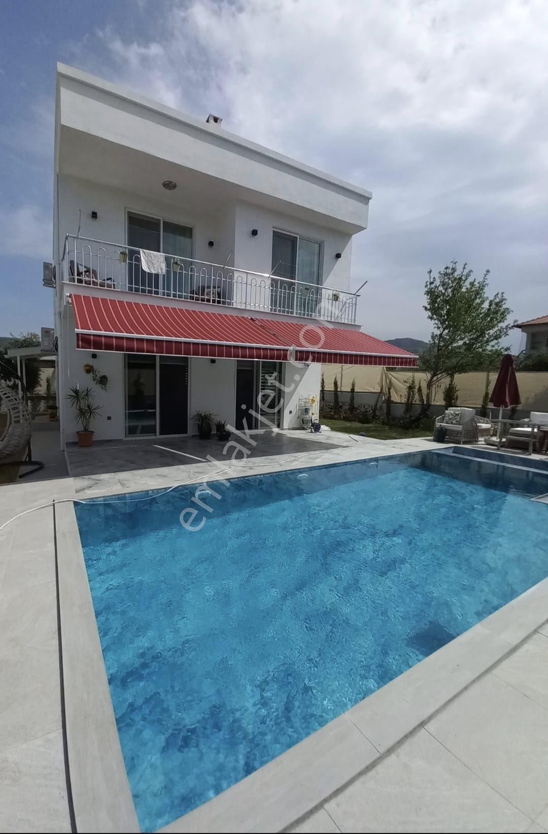 Fethiye Karagedik Kiralık Villa Fethiye Çalışda 3+1 Müstakil Havuzlu Bahçeli Uzun Süreli Kiralık Villa