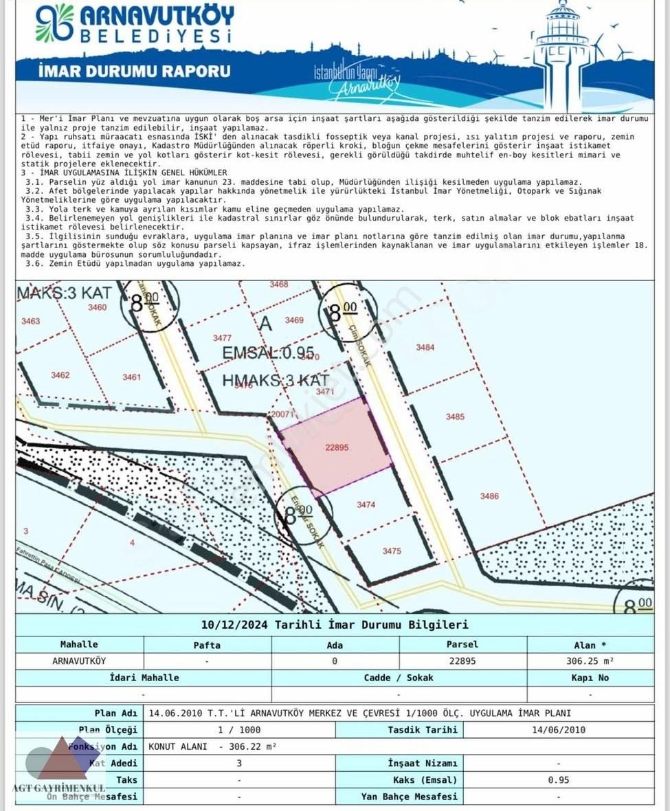 Arnavutköy Arnavutköy Merkez Satılık Konut İmarlı Arnavutköy Merkez İmarlı İfrazlı Satılık Arsa