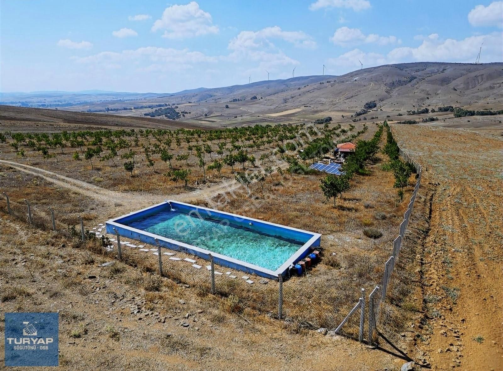 Tepebaşı Uludere Satılık Tarla Turyap Söğütönün'den Uludere'de Etrafı Çevrili 48 Dönüm Tarla