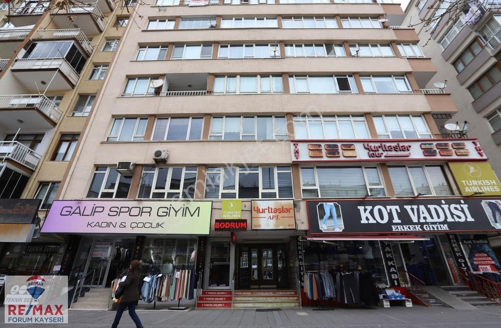 Melikgazi Kılıçaslan Satılık Daire Sivas Caddesi Tramvay Güzergahında Satılık 3+1 Daire