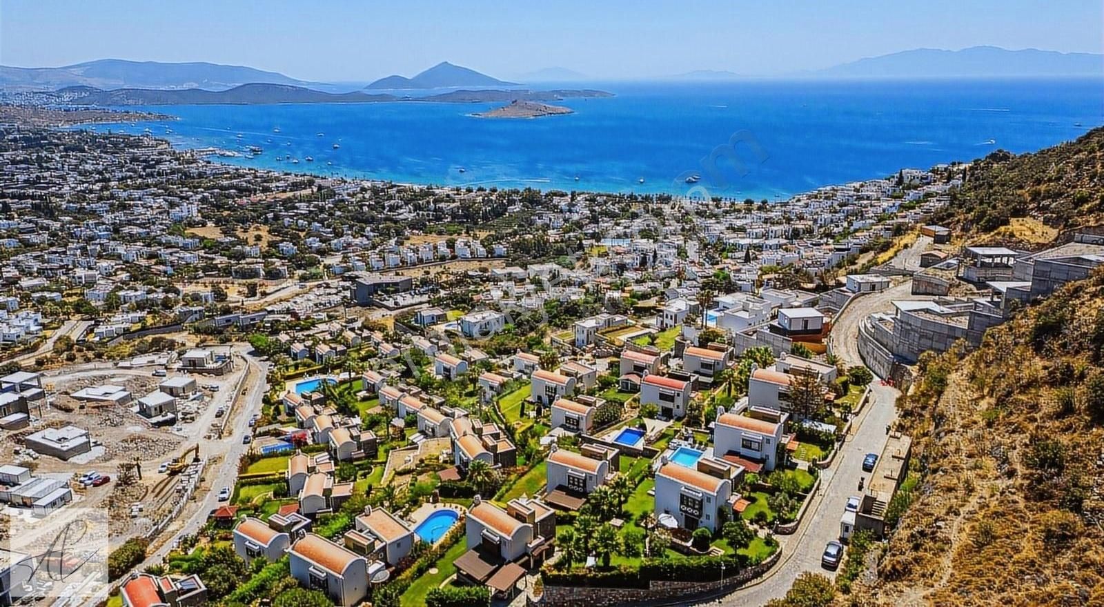 Bodrum Yahşi Satılık Villa Bodrum Yahşi Plajlı Site İçinde Deniz Manzaralı Müstakil Villa