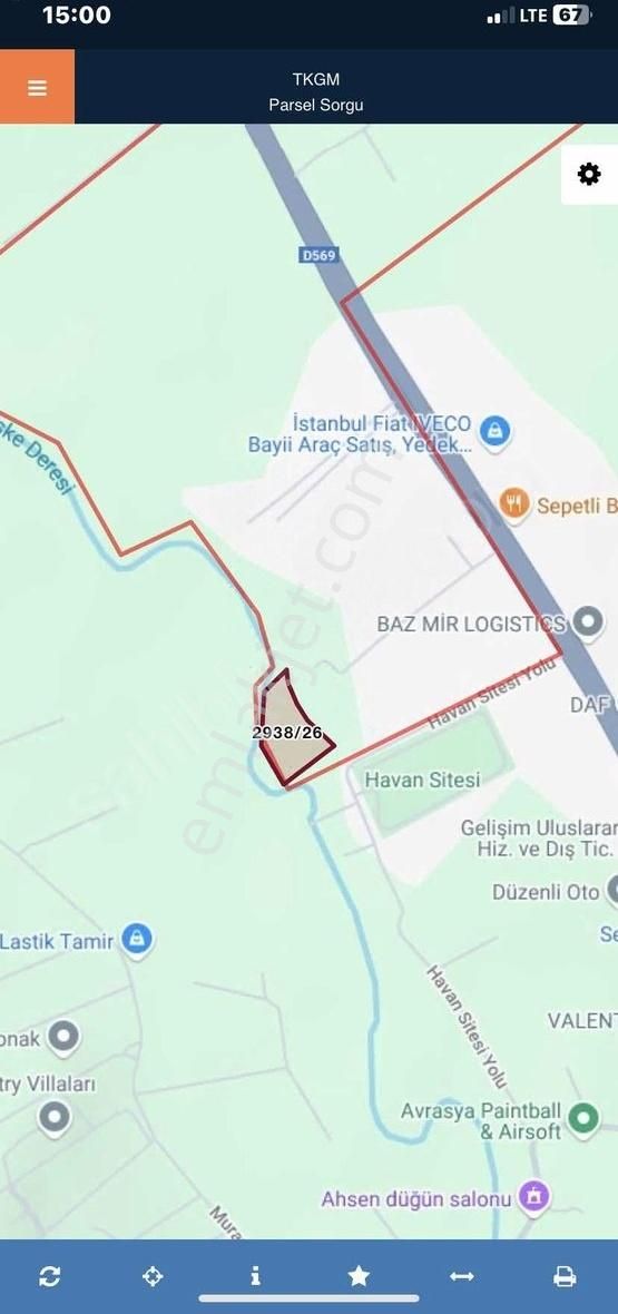 Büyükçekmece Ahmediye Lojistik Ve Tır Garajı Uygun Arazi - Görsel 3