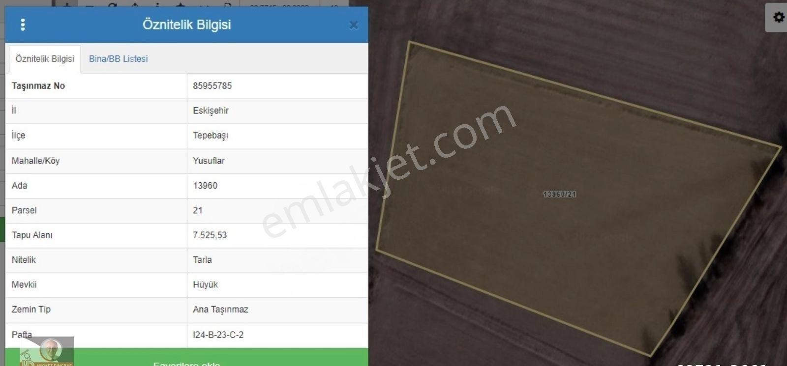 Yusuflar Mahallesinde Satılık Tarla - Görsel 8