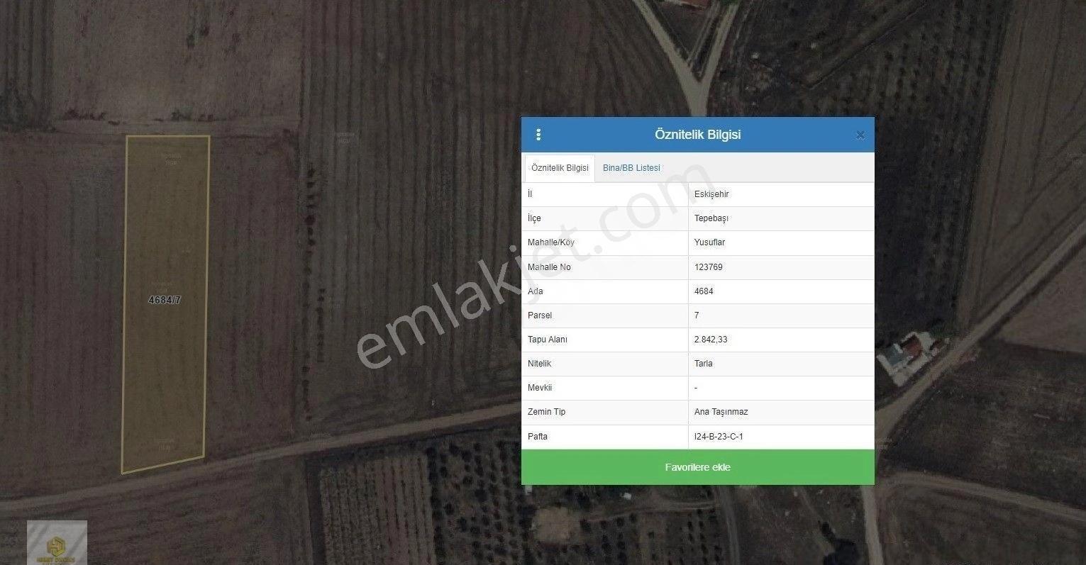 Yusuflar Mahallesinde Köye Yakın Satılık Tarla - Görsel 3