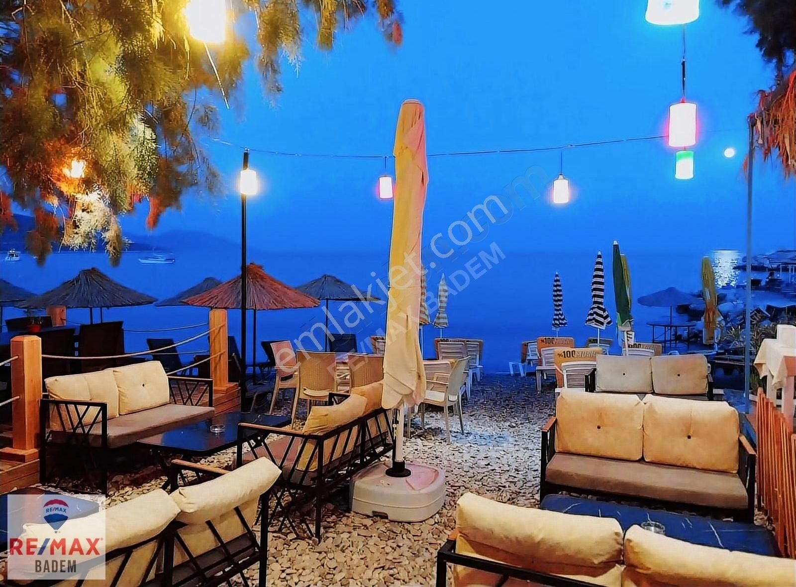 Datça Yaka Kiralık Kafe & Bar Palamutbükü'nde Denize Sıfır Kiralık Cafe (hava Parası Yok)