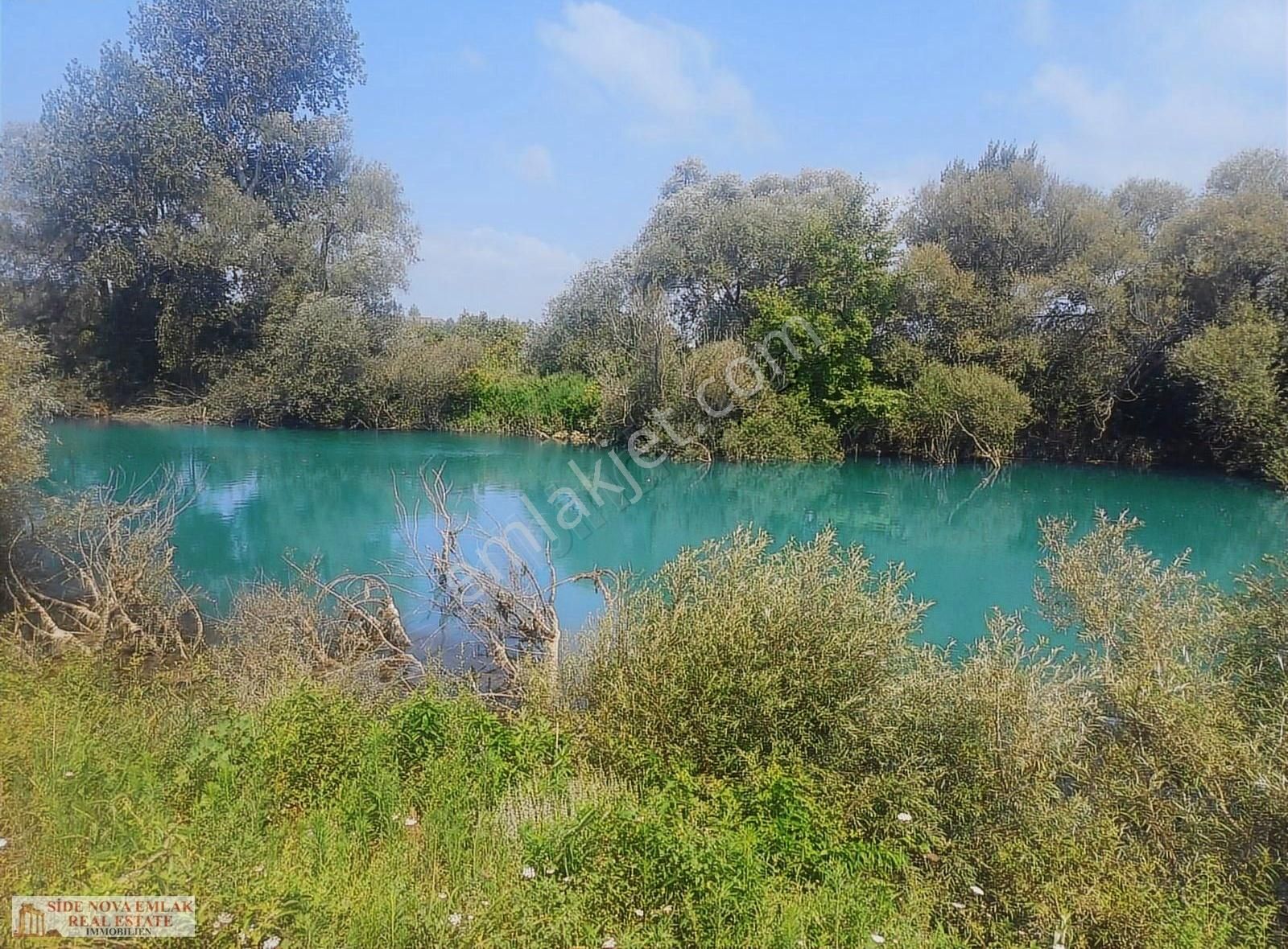 Manavgat Ulukapı Satılık Tarla Manavgat Irmağa Sıfır 850 M2 Arazı Satılık