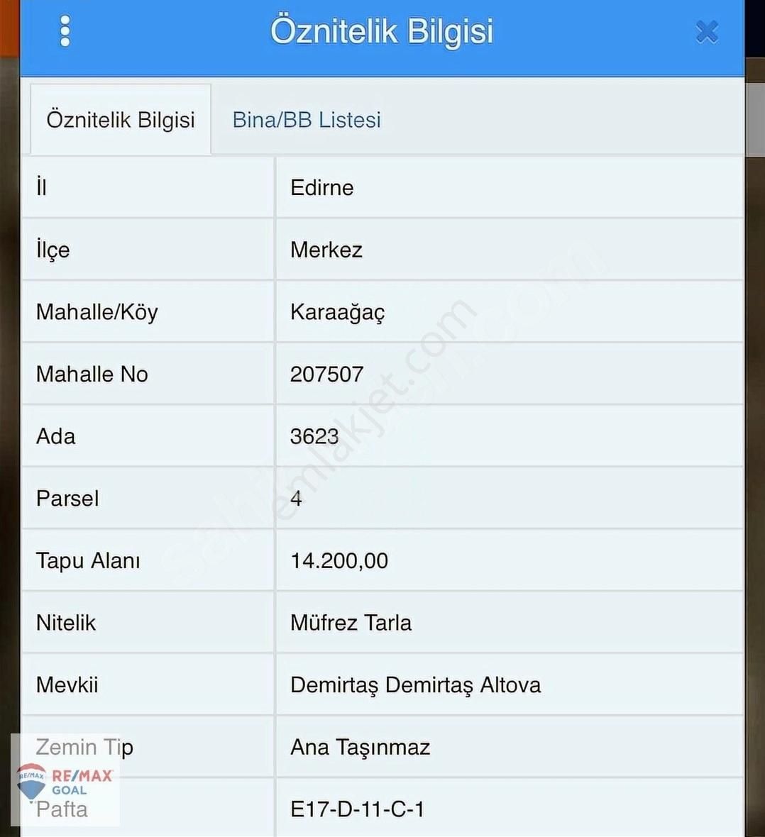 Edirne Merkez Bosna Köyü Satılık Tarla Edirne Karaağaç'ta Yunanıstan Sınırına 300m,14200m2 Müfrez Tarla