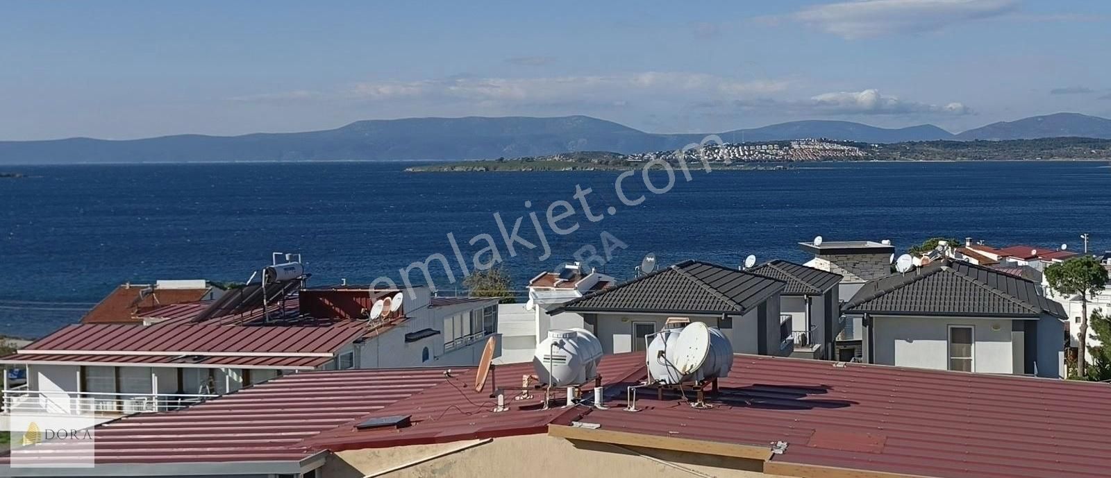 Seferihisar Tepecik Satılık Villa Seferihisar Akarca 5+1 4 Katlı Deniz Manzaralı Lux Villa