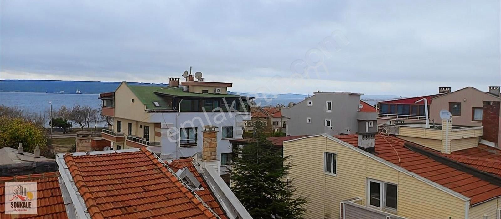 Çanakkale Merkez Kepez Bld. (Boğazkent) Satılık Daire Satilik Sahile Yakın 2+1 Daire