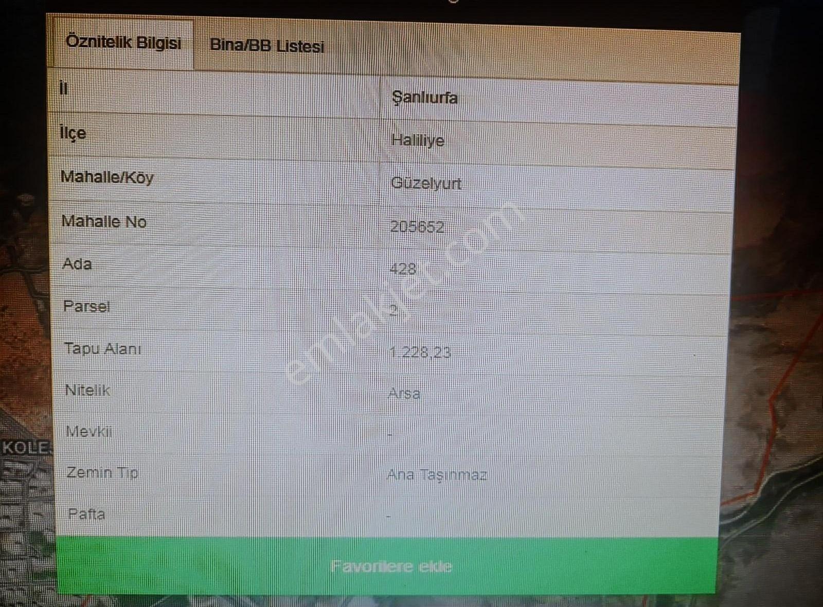 Haliliye Güzelyurt'ta 8 Kat İmarlı Köşe Başı Satılık Uygun Arsa - Görsel 2