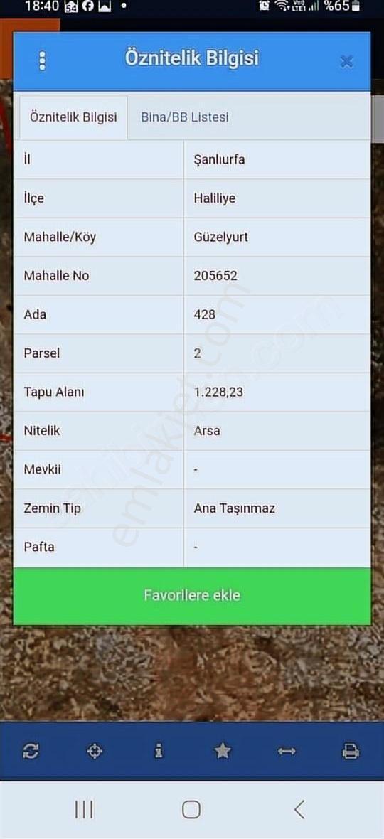 Haliliye Güzelyurt'ta 8 Kat İmarlı Köşe Başı Satılık Uygun Arsa - Görsel 5