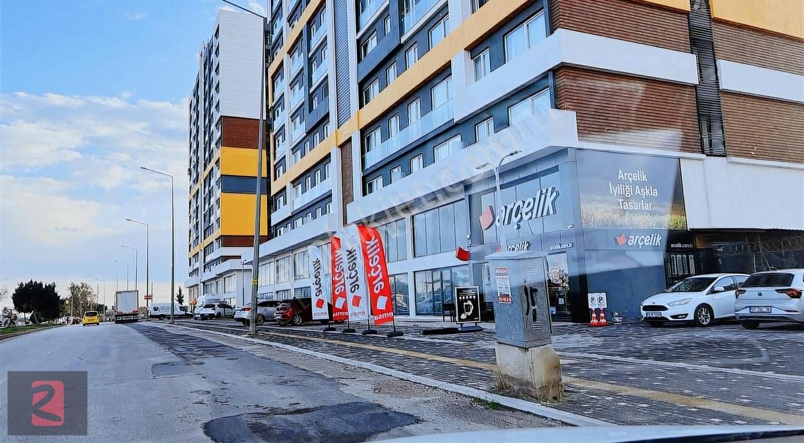 Kepez Güneş Kiralık Dükkan & Mağaza Anacaddede İki Cepheli Depolu Asma Katlı Geniş Dükkan