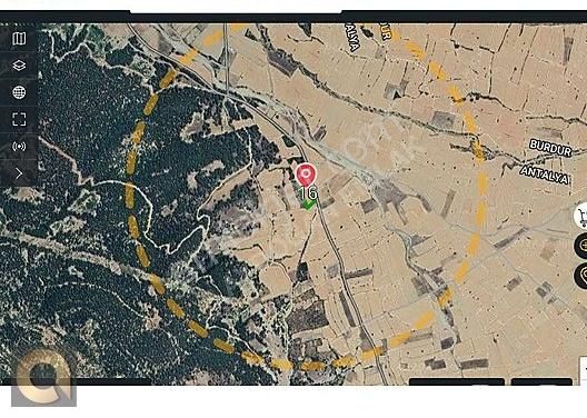 Korkuteli Çomaklı Satılık Tarla Korkuteli Çomaklı İle Hacıbekar Arası Asfalt Yol Üzeri 5607m2