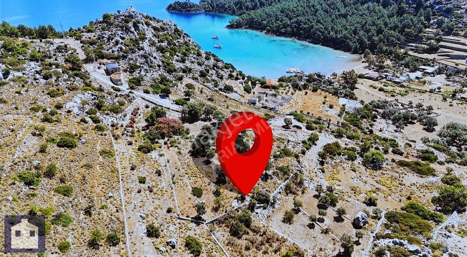 Satılık 5840 M² Deniz Manzaralı Arazi - Marmaris Selimiye - Görsel 3