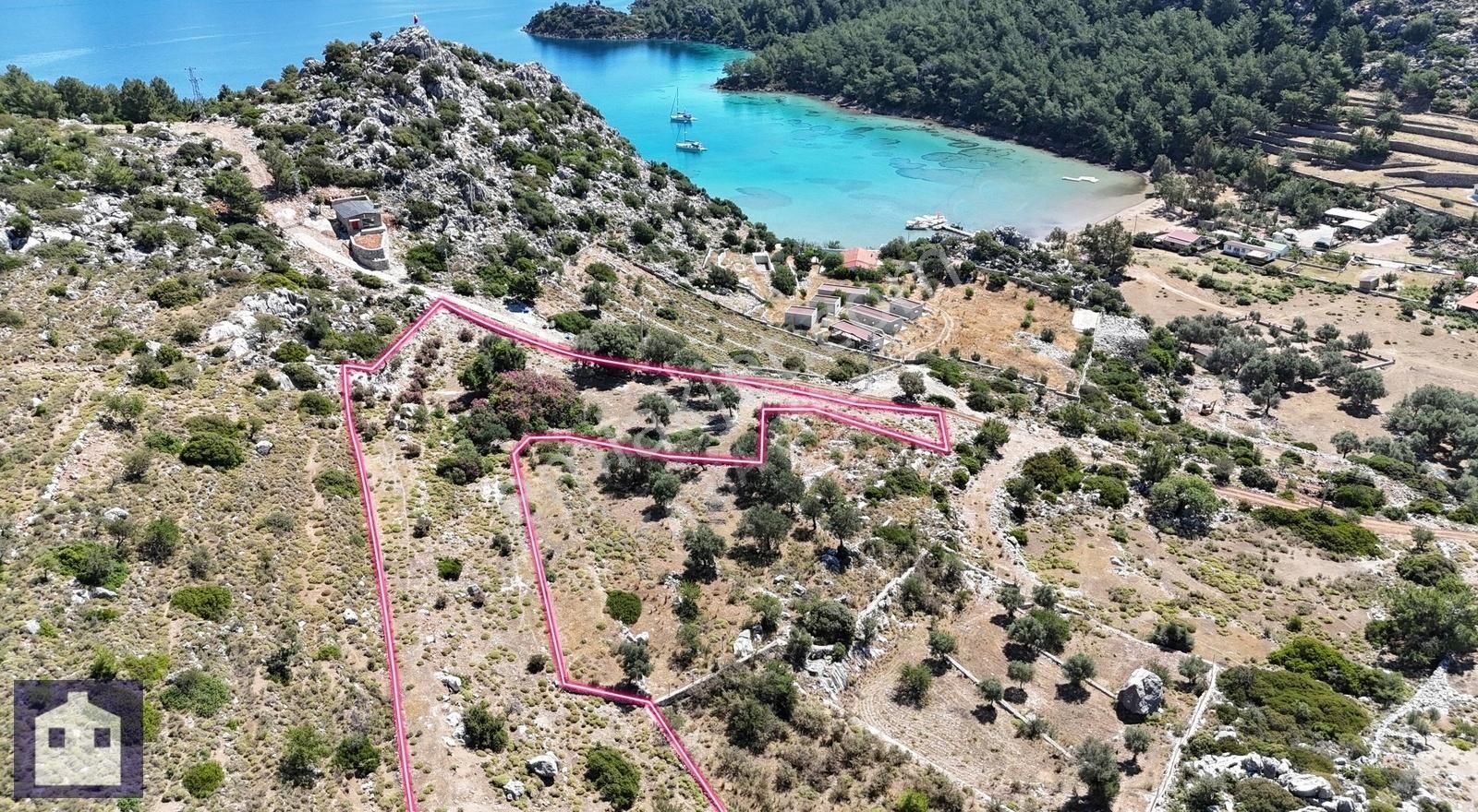 Satılık 5840 M² Deniz Manzaralı Arazi - Marmaris Selimiye - Görsel 7