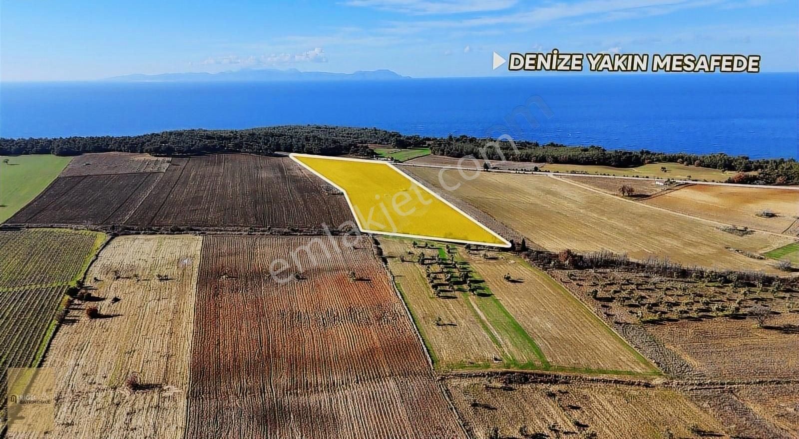 Eceabat İsmetpaşa Satılık Tarla Çanakkale Eceabat İsmetpaşada Muhteşem Konumda Yatırımlık Tarla