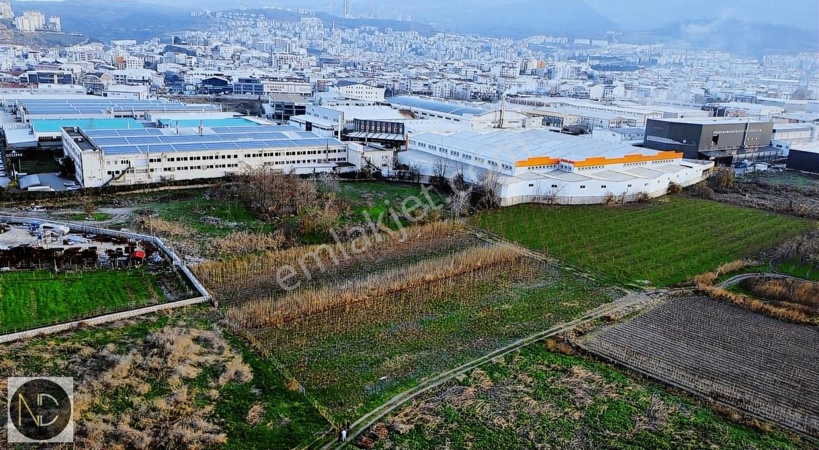 Gürsu İstiklal Satılık Tarla Nd Gayrimenkul'den Gürsu Osb' De Satılık 5055 M2 Tarla