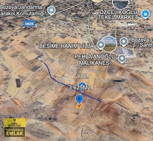 Korkuteli Bozova Mah 3625m2 İmara Çok Yakın Fırsat Arazisi - Görsel 3