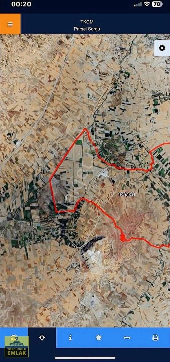 Burdur Kemer Elmacık Köyünde.5900.metrekare Arazi - Görsel 2