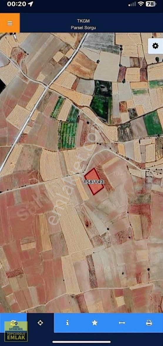 Burdur Kemer Elmacık Köyünde.5900.metrekare Arazi - Görsel 12