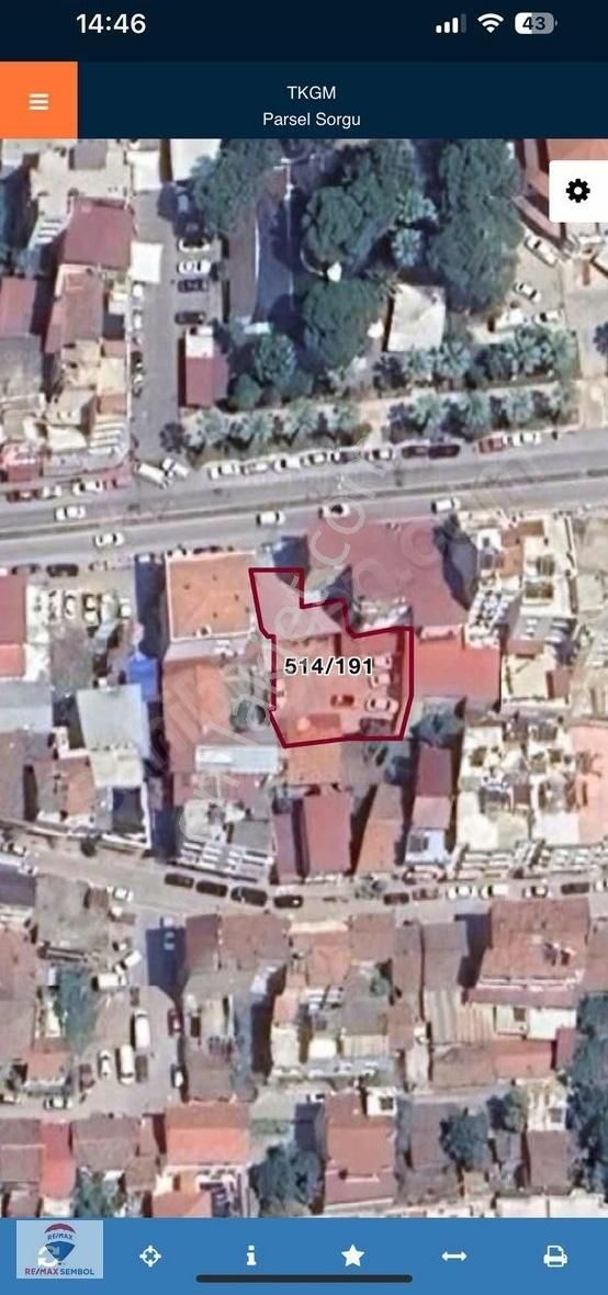 Ödemiş Umurbey Satılık Ticari İmarlı Odemis İn En Merkezi Caddesinde Satılık Kupon Arsa