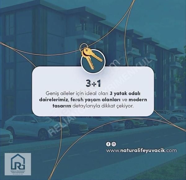 Başiskele Yeşilyurt Satılık Daire Natura Life Başiskele'nin Prestij Projesi Lasman Özel Fırsatlar.