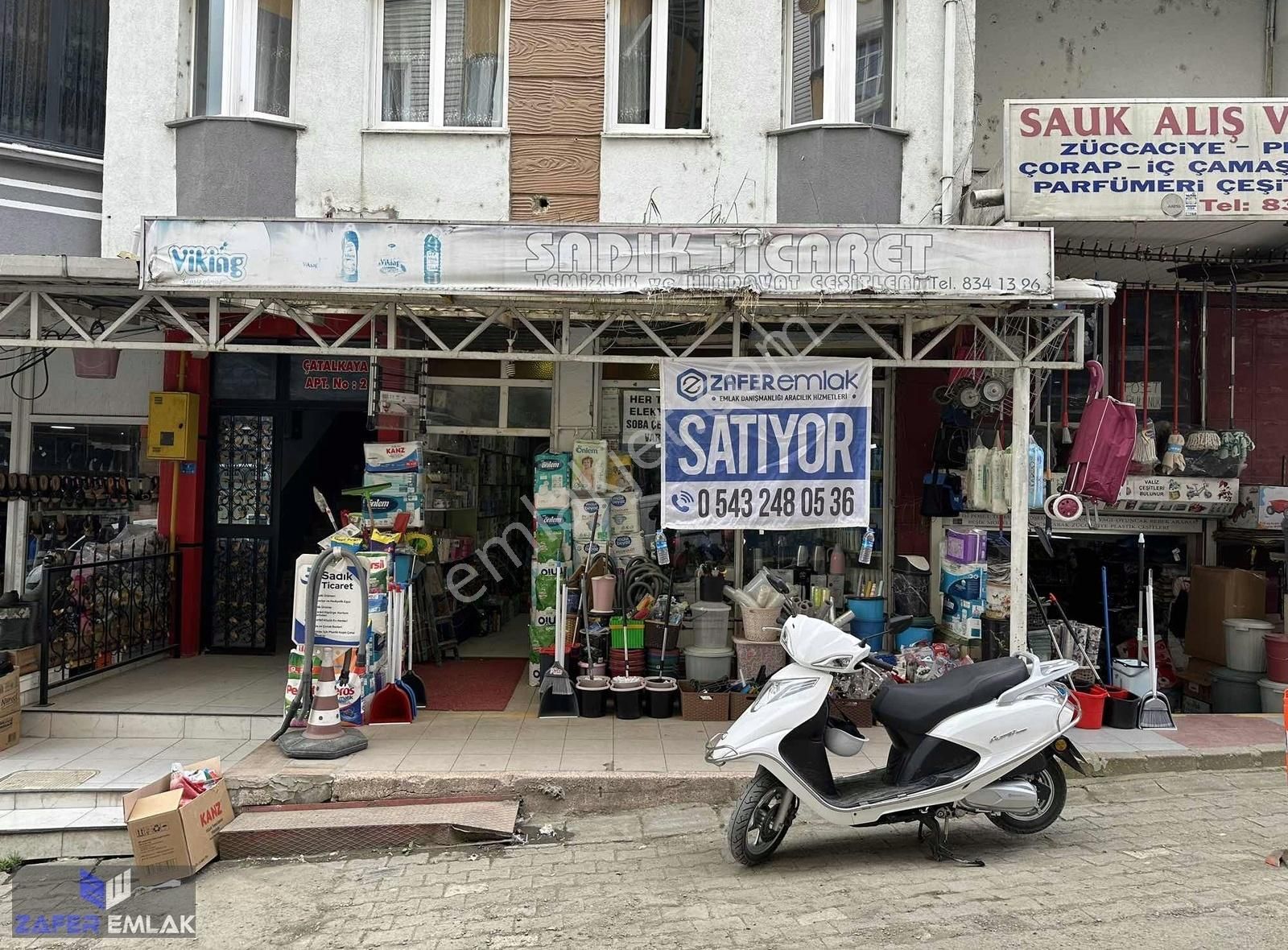 Çarşamba Sarıcalı Satılık Dükkan & Mağaza Zafer Emlak'tan Satılık Şehrin Merkezinde Dükkan