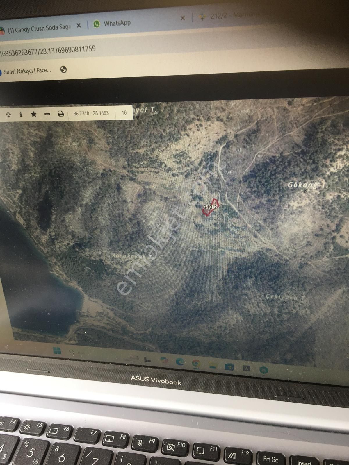 Marmaris Turgut Köyünde Satılık 2116 90 M2 Tarla - Görsel 4