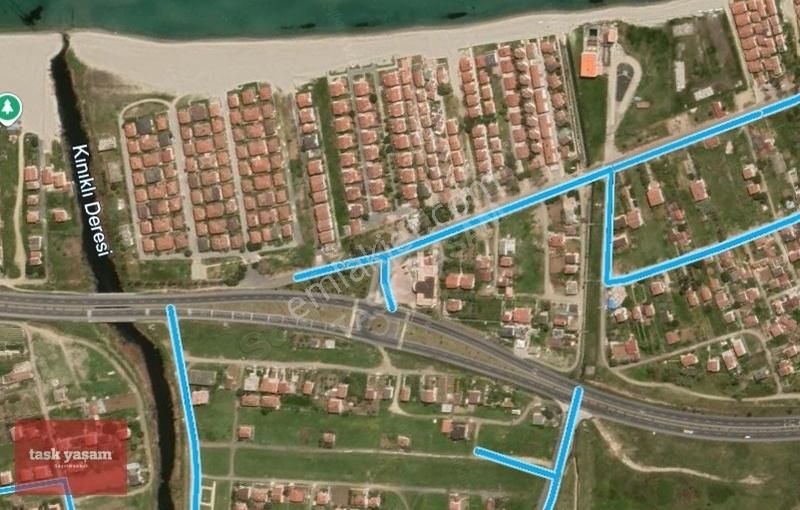 Marmaraereğlisi Sultanköy Satılık Ticari İmarlı Tekirdağ Marmara Ereğlisi Denize 100m Satılık 1250m2 Kupon Arsa