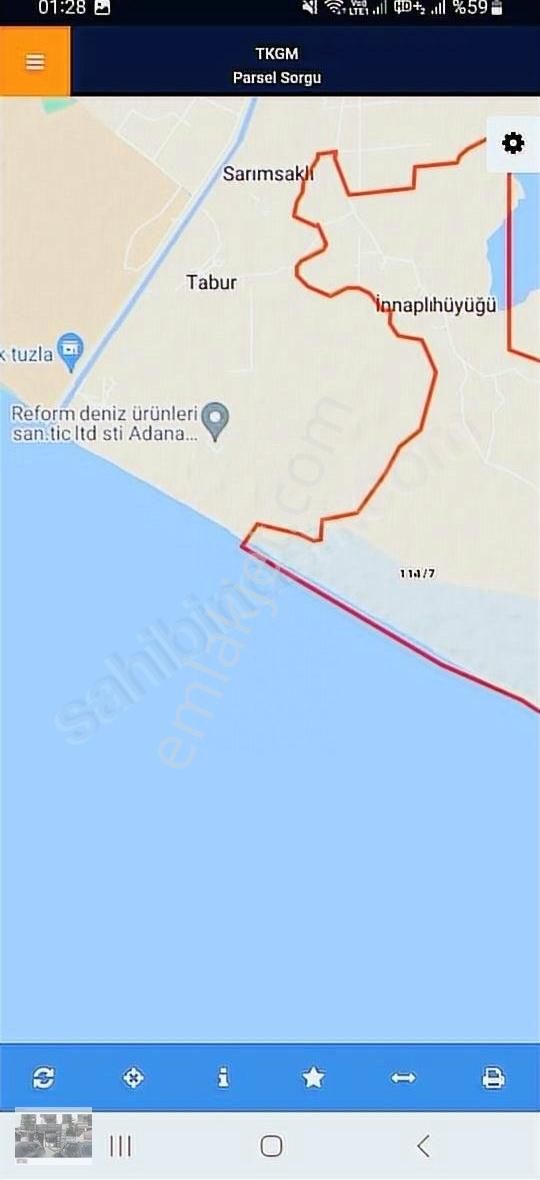 Karataş Karataş Satılık Villa İmarlı Adana Karataş Inneplihüyüğünde İmarlı Tek Tapu 200 Metre Arsa