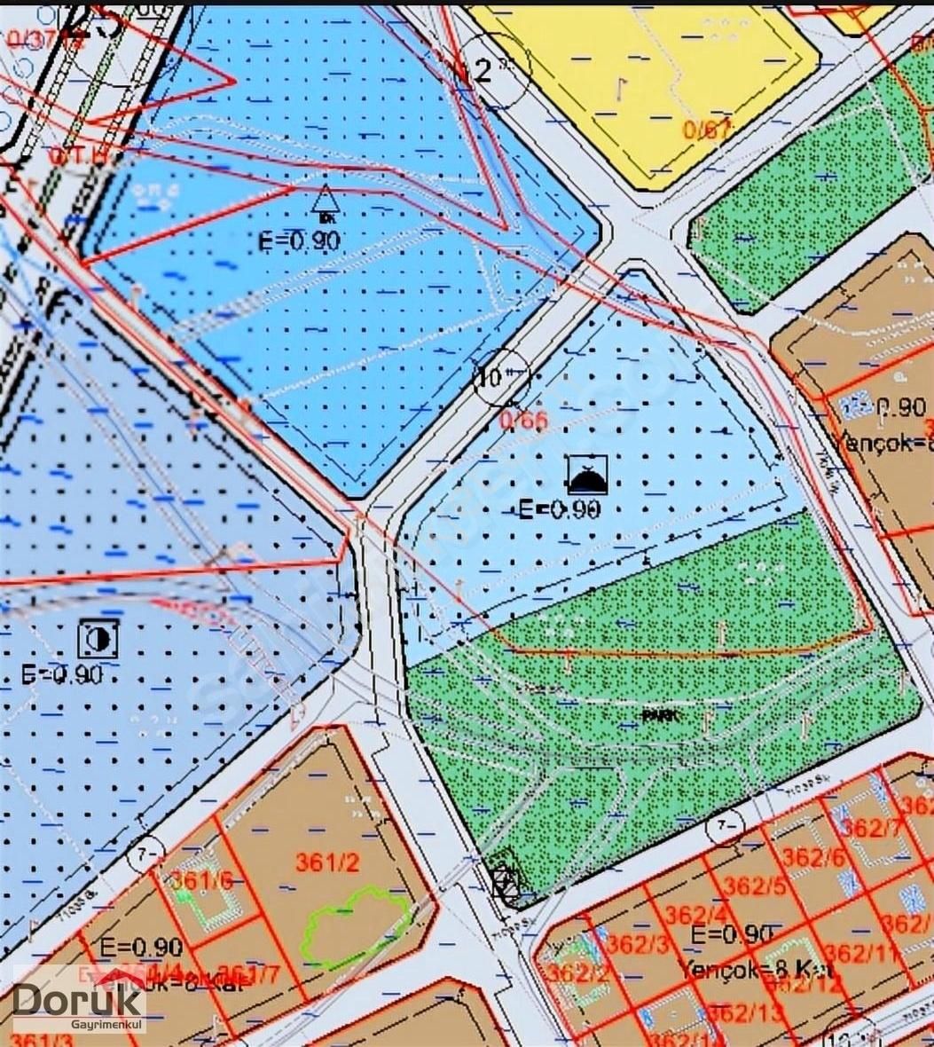 Mezitli Esenbağlar Satılık Konut İmarlı Doruk'tan Eski Mezitli Esenbağlar'da 481 M2 Konut İmarlı Arsa