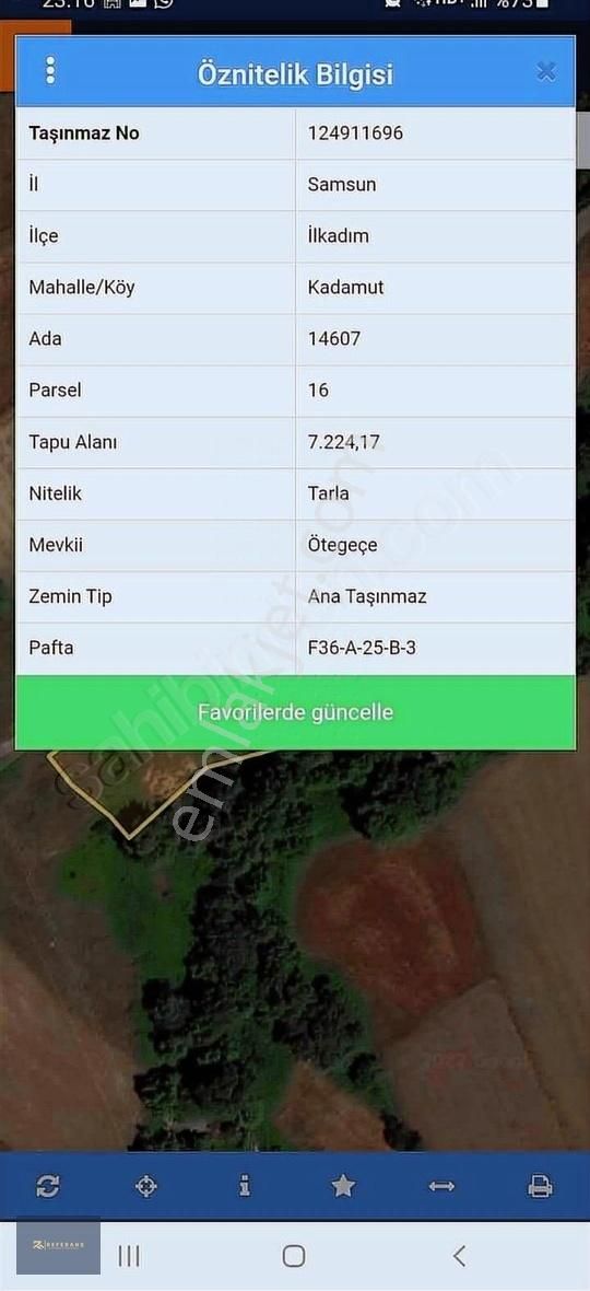 Ankara Yoluna Yakın 7225 M2 Satılık Tarla - Görsel 2