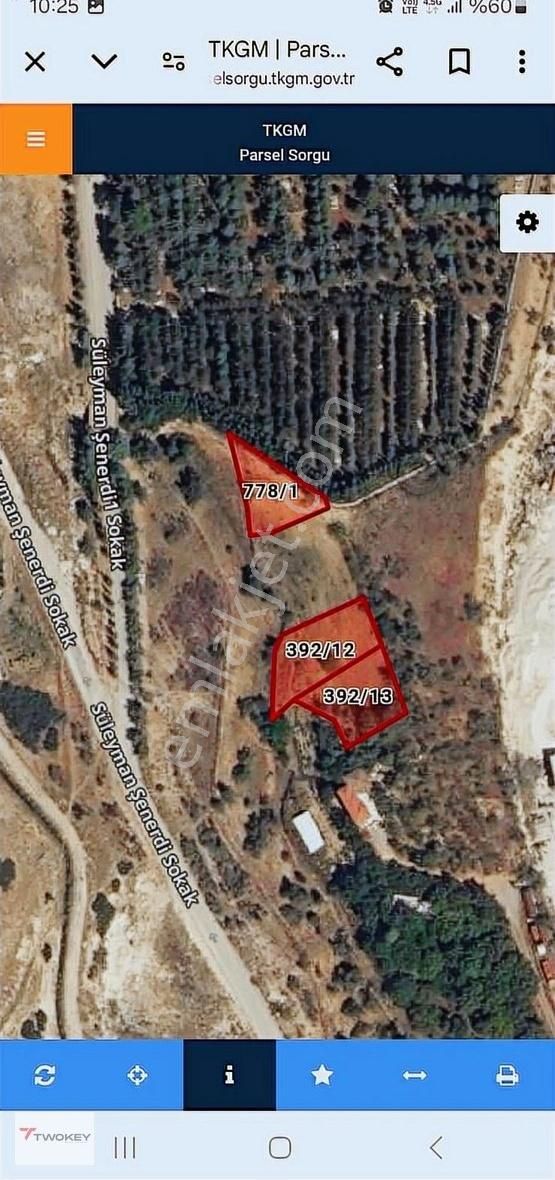 Atabey Yeni Satılık Villa İmarlı Twokey'den Isparta Atabay'de Satılık Villa Arsası