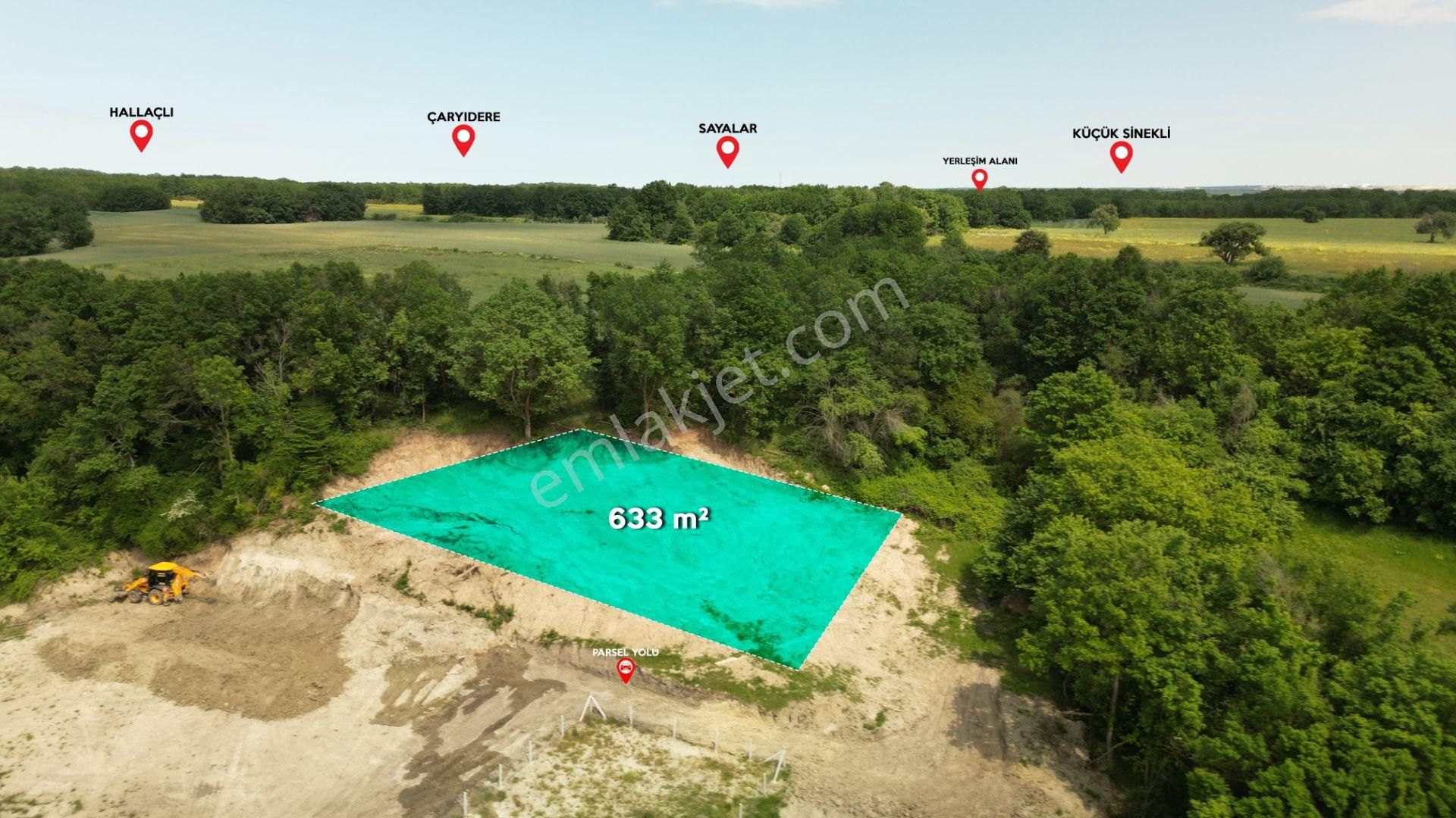 Silivri Büyükçavuşlu'da Doğa İle İç İçe 633 M² Tarla - Görsel 2