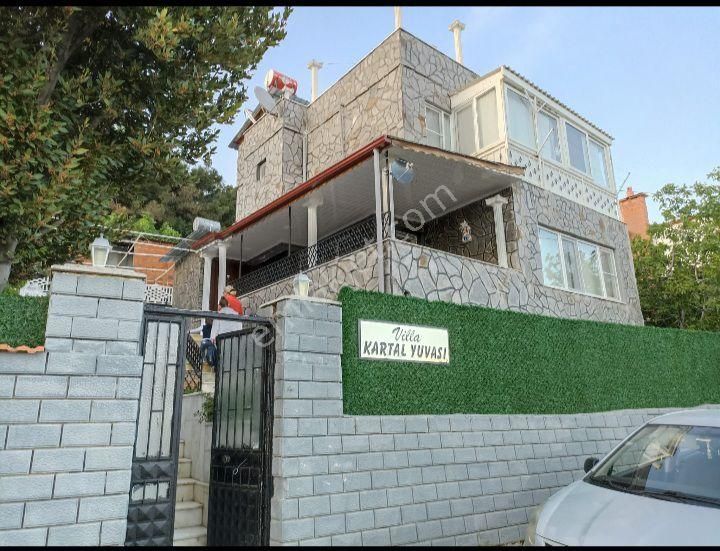 Edremit Pınarbaşı Satılık Villa İda Kaan Emlaktan Kartal Yuvası Villa