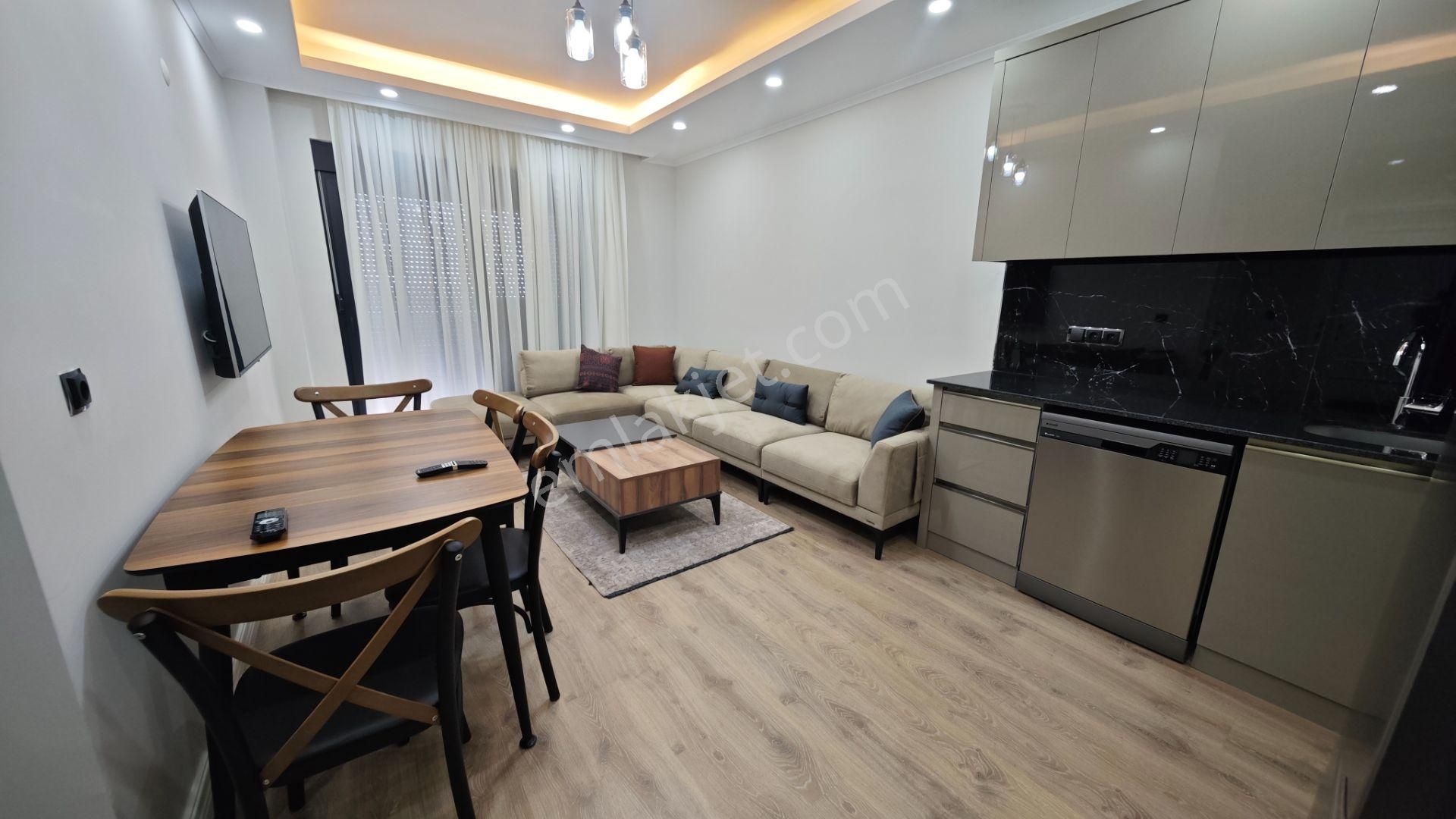 Gazipaşa Pazarcı Satılık Daire Topaloğlu Yapıdan Ultra Lux Full Esyalı 1+1 Satılık Daıre