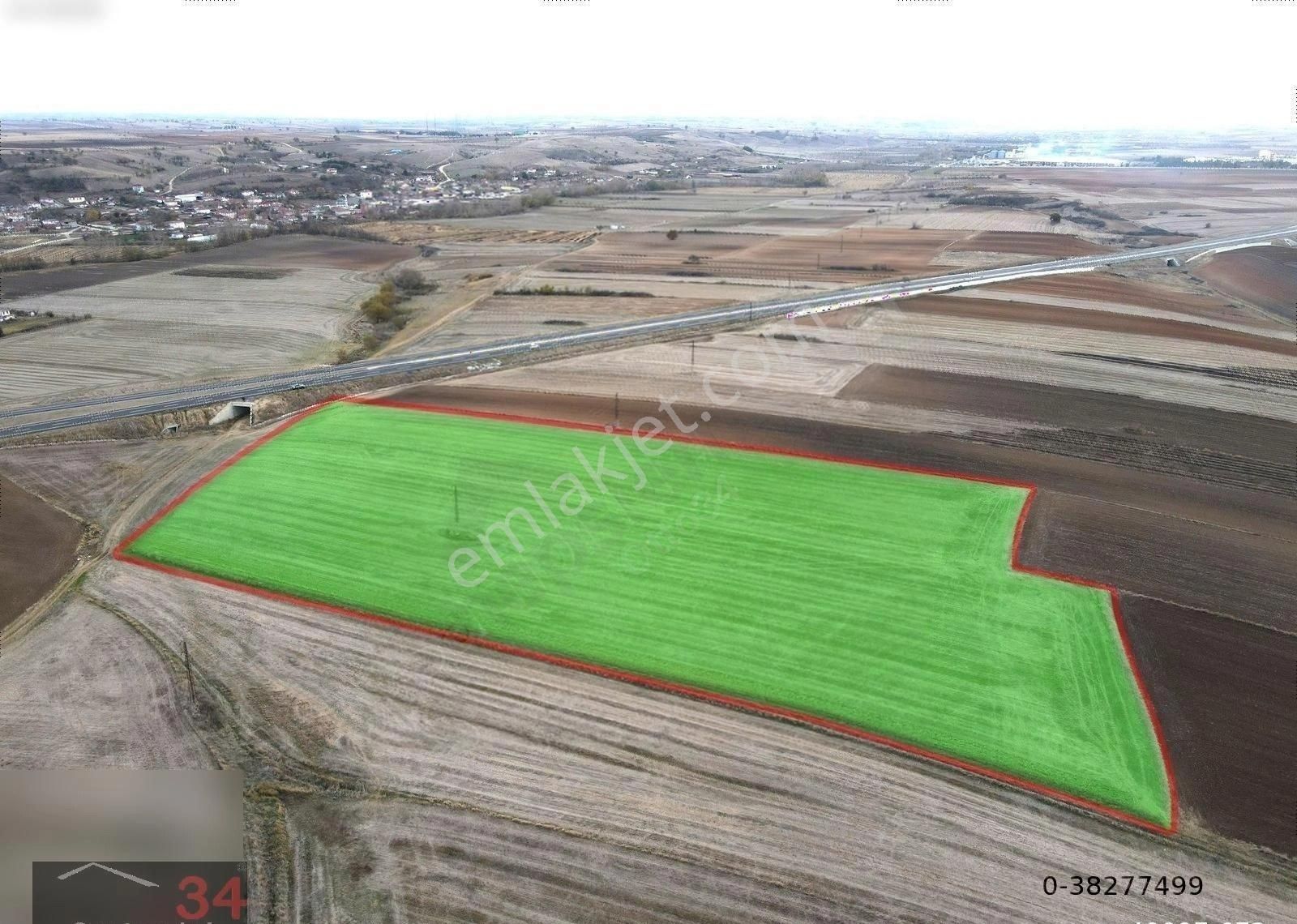 Edirne Merkez İskender Köyü Satılık Tarla Edirne İskender Ana Yol Üzeri İmara Yakın 29.257 M2 Satılık