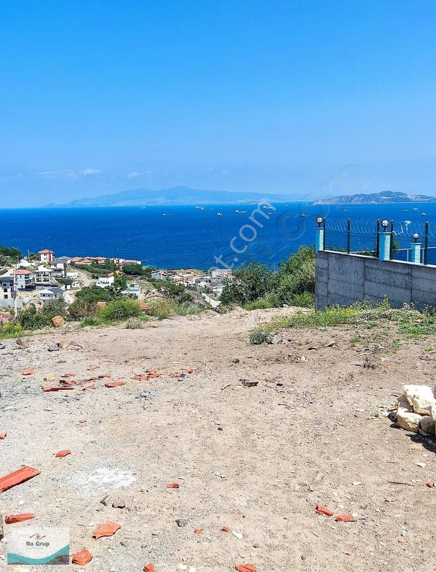 Foça Cumhuriyet Satılık Villa İmarlı Yenifoça Da Deniz Manzaralı İmarlı, Tapulu Arsa...