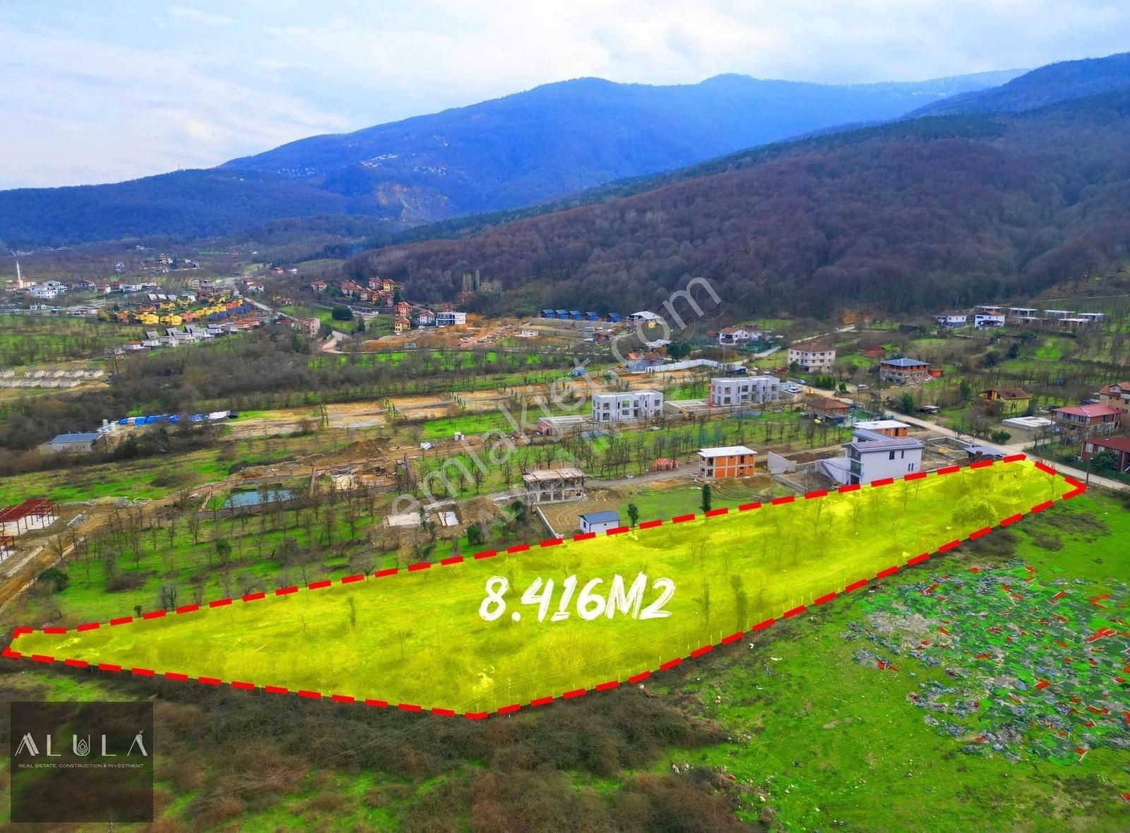 Kartepe Maşukiye Satılık Villa İmarlı Kartepe Maşukiye'de 8400m2 Mükemmel Arsa !!!